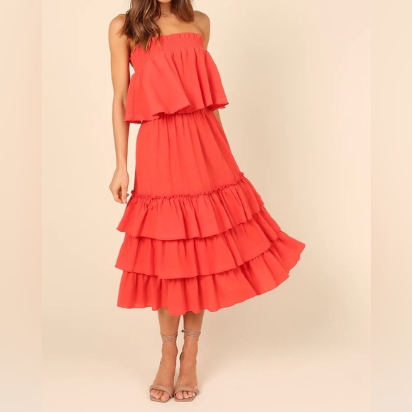 NWT Petal & Pup Tiarna Two Piece Set - Red - Picture 1 of 8